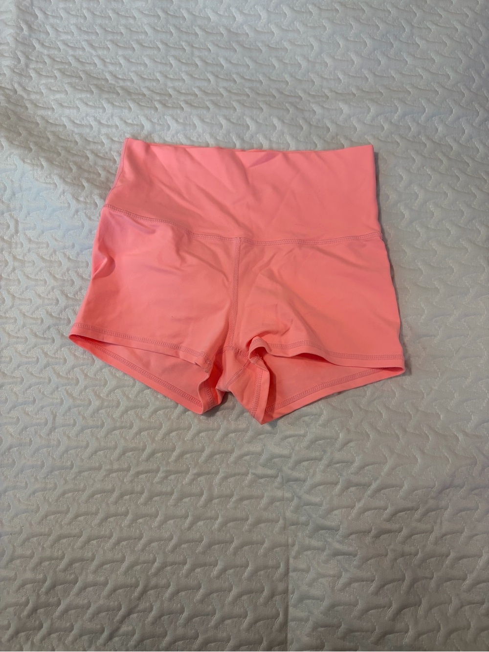 High-Rise Pink Bike Shorts for Women